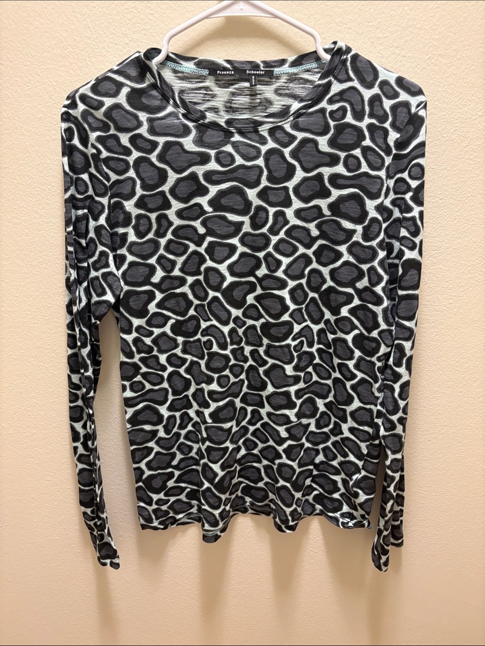 Proenza Schouler patterned long sleeve